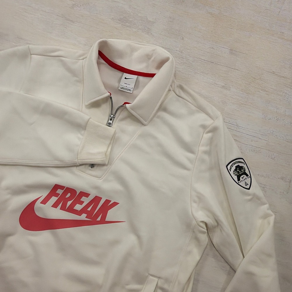 Nike Pullover Giannis Antetokounmpo Freak Dri-FIT Cream Mens Large